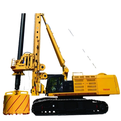 La grande profondità eccellente 130m 4000mm Dia Hydraulic Rotary Drilling Rig ha montato sul telaio originale del CAT per i lavori di costruzione
