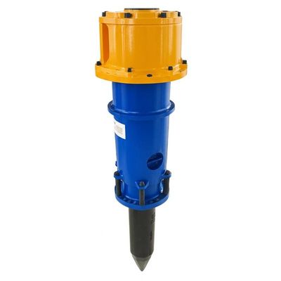 Rompipali idraulico con cilindro max 20L/min, energia d'impatto richiesta 30-50J e corsa di spinta 180mm