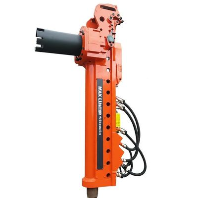 Fraggiatore idraulico di pile con flusso di olio di 20L/min 180mm Crowd Stroke e numeri di modulo da 6 a 13 per un'efficiente rottura di pile