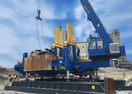 Piledriver statico idraulico di VY180A, macchina durevole del battipalo nessun rumore