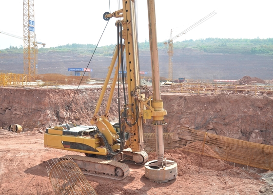 Costruzione professionale dell'attrezzatura lavoro il circuito idraulico completamente CAT Chassis Piling Rig Soilmec