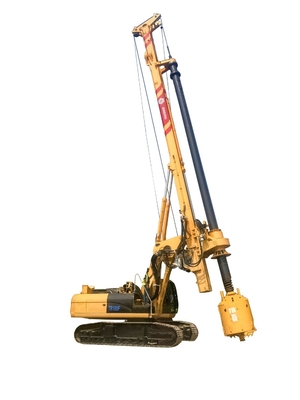 Perforazione a rotazione in tempo reale Rig Portable Micro Hydraulic Piling Rig Machine TR180F del pannello dati
