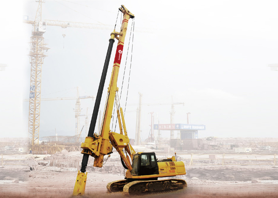 Accatastamento di perforazione idraulico Rig Machine del pozzo trivellato della coclea di terra dei lavori di costruzione 180 kN.m